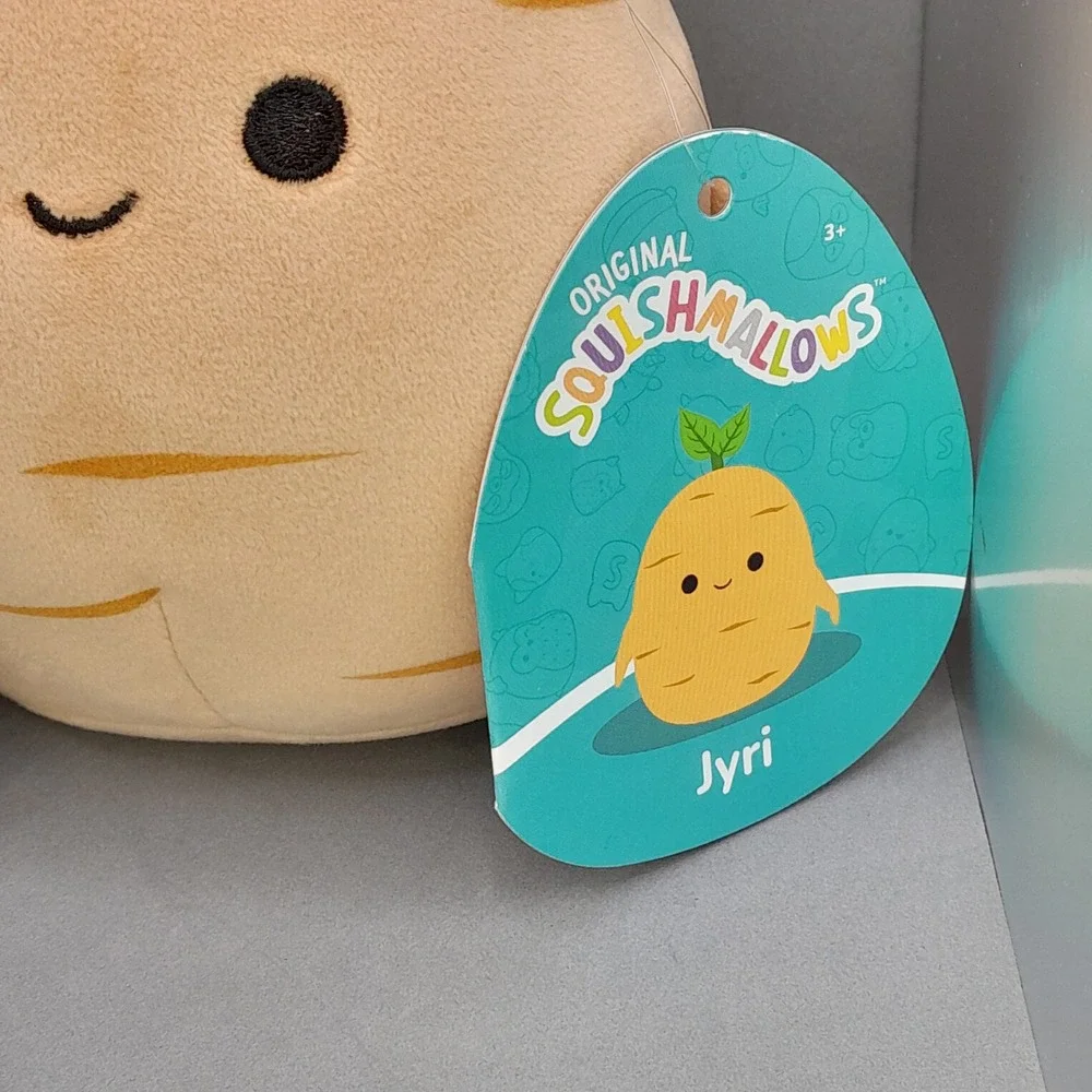 Squishmallows Jyri the Ginseng 5 Inch Plush Set of 2 Harvest Squad NWT